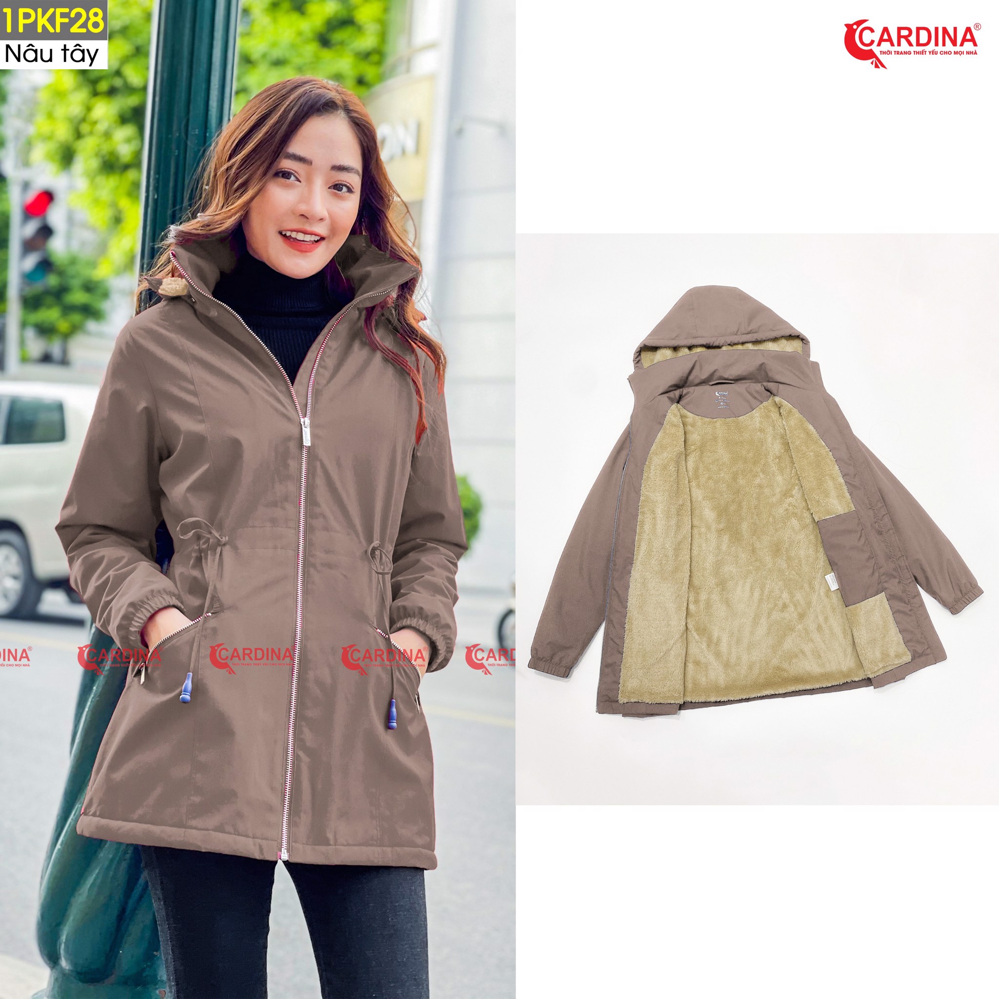 áo parka nữ