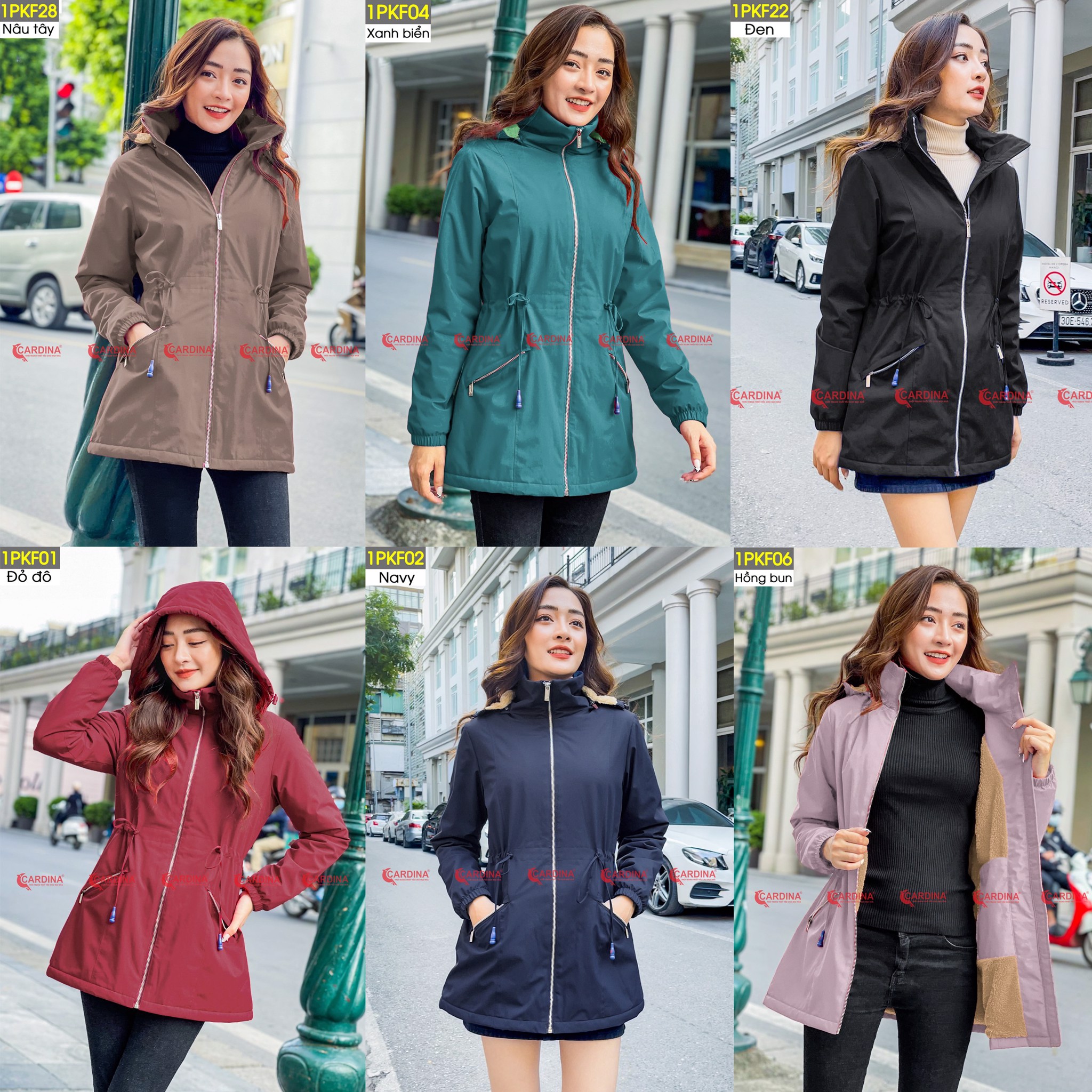 áo parka nữ