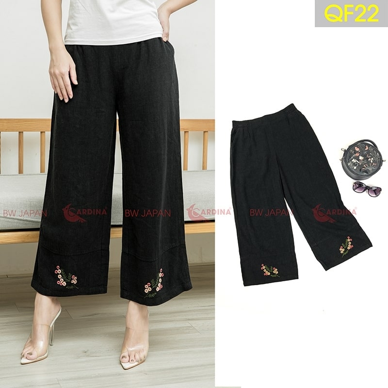 Quần culottes nữ Yamopad - Không nhăn - Không co - Hàng chính hãng