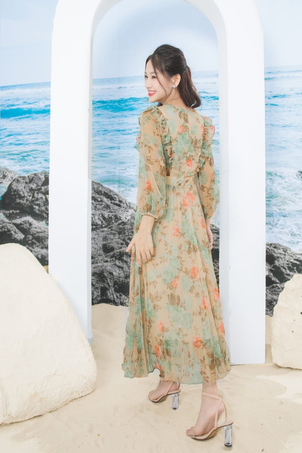 mẫu đầm maxi đẹp